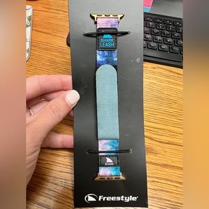Freestyle Apple Watch Band in “Black Twist” regular length 38/40/41 mm